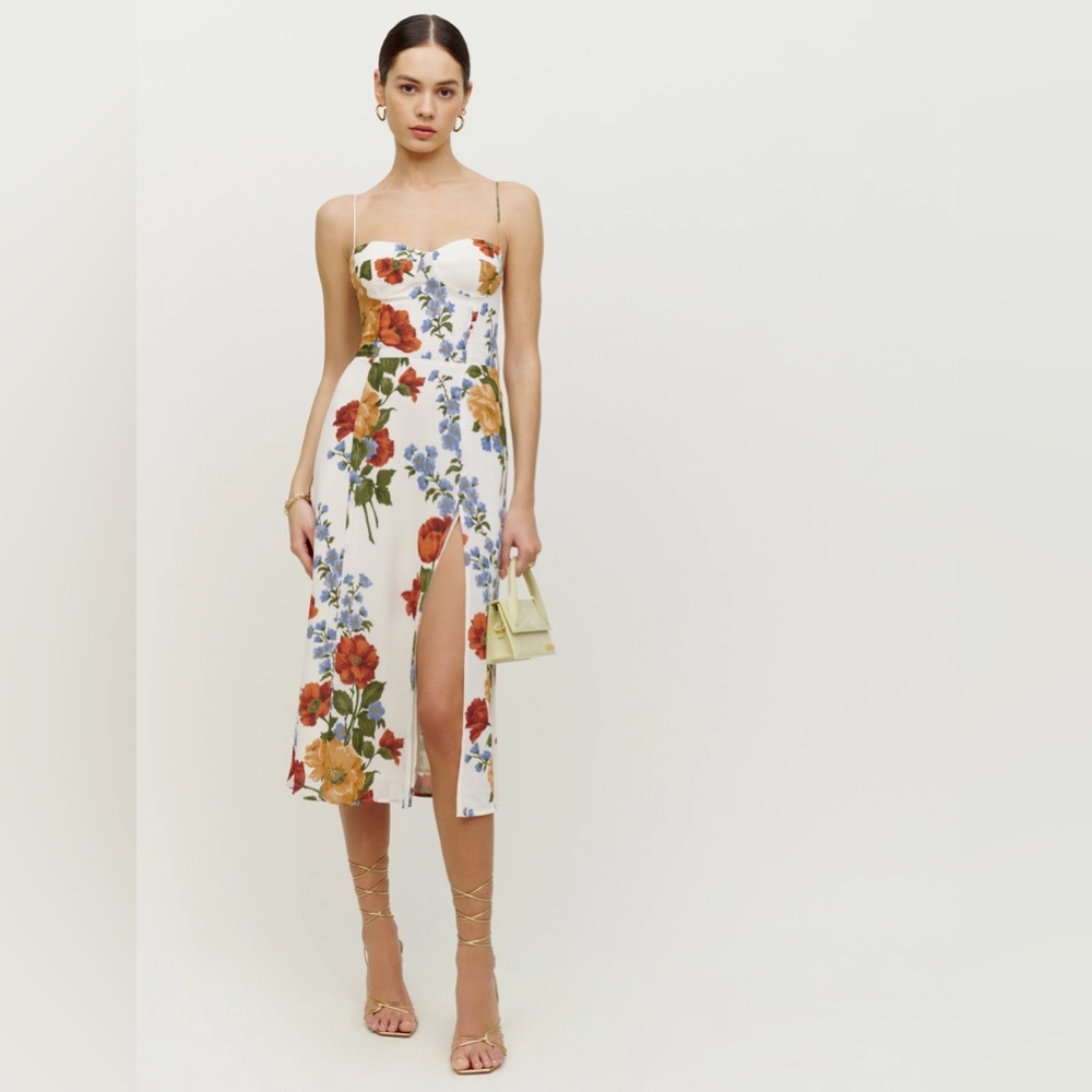Beautiful floral Reformation dress Sz 8
